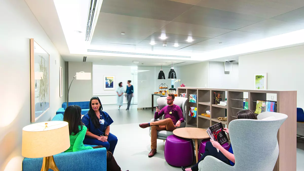 Josie Robertson Surgery Center patient lounge