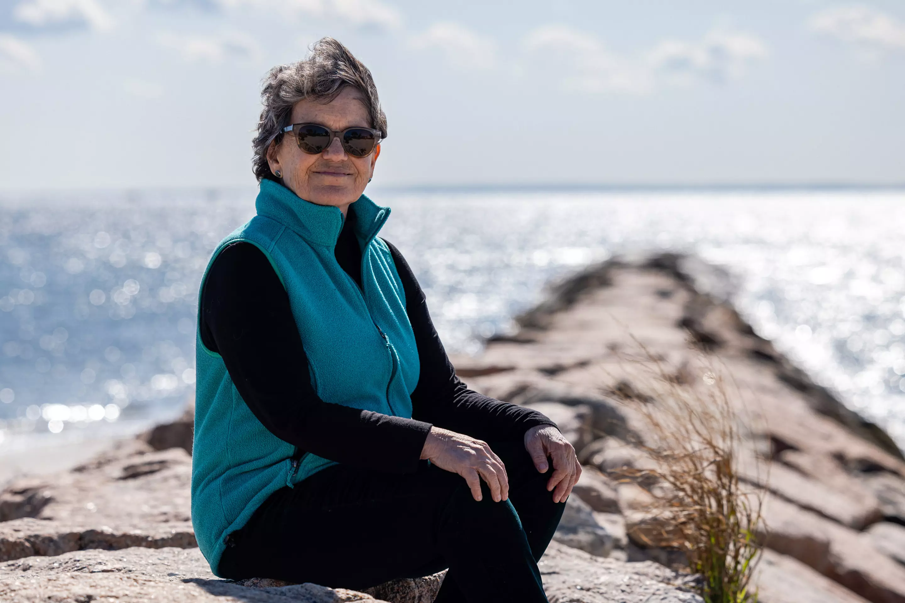 Joanna was able to afford cancer care at MSK, which accepts most insurance plans. 